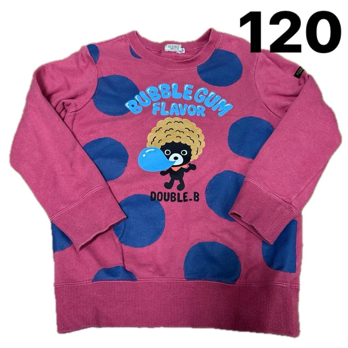 ダブルビー ミキハウス トレーナー 120 冬服 ダブルB｜Yahoo!フリマ