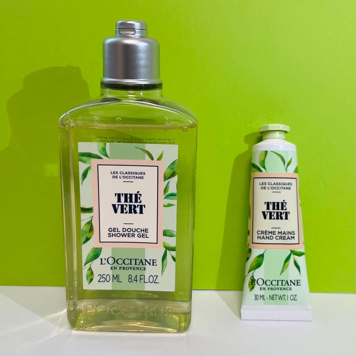 L'OCCITANE ロクシタン グリーンティー シャワージェル＆ハンド