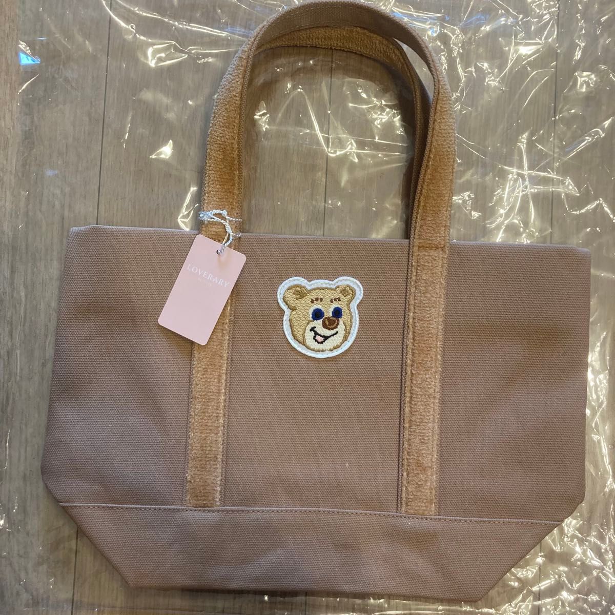 新品・タグ付き】【フェイラー】オールドテディ ワッペントートバッグ