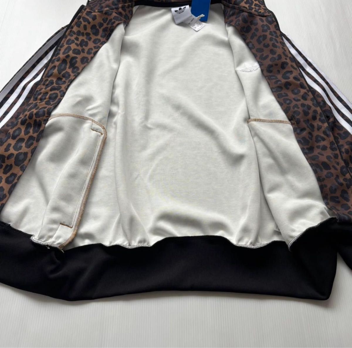 新品 adidas ABCマート限定 レオパード トラックジャケット Sヒョウ柄