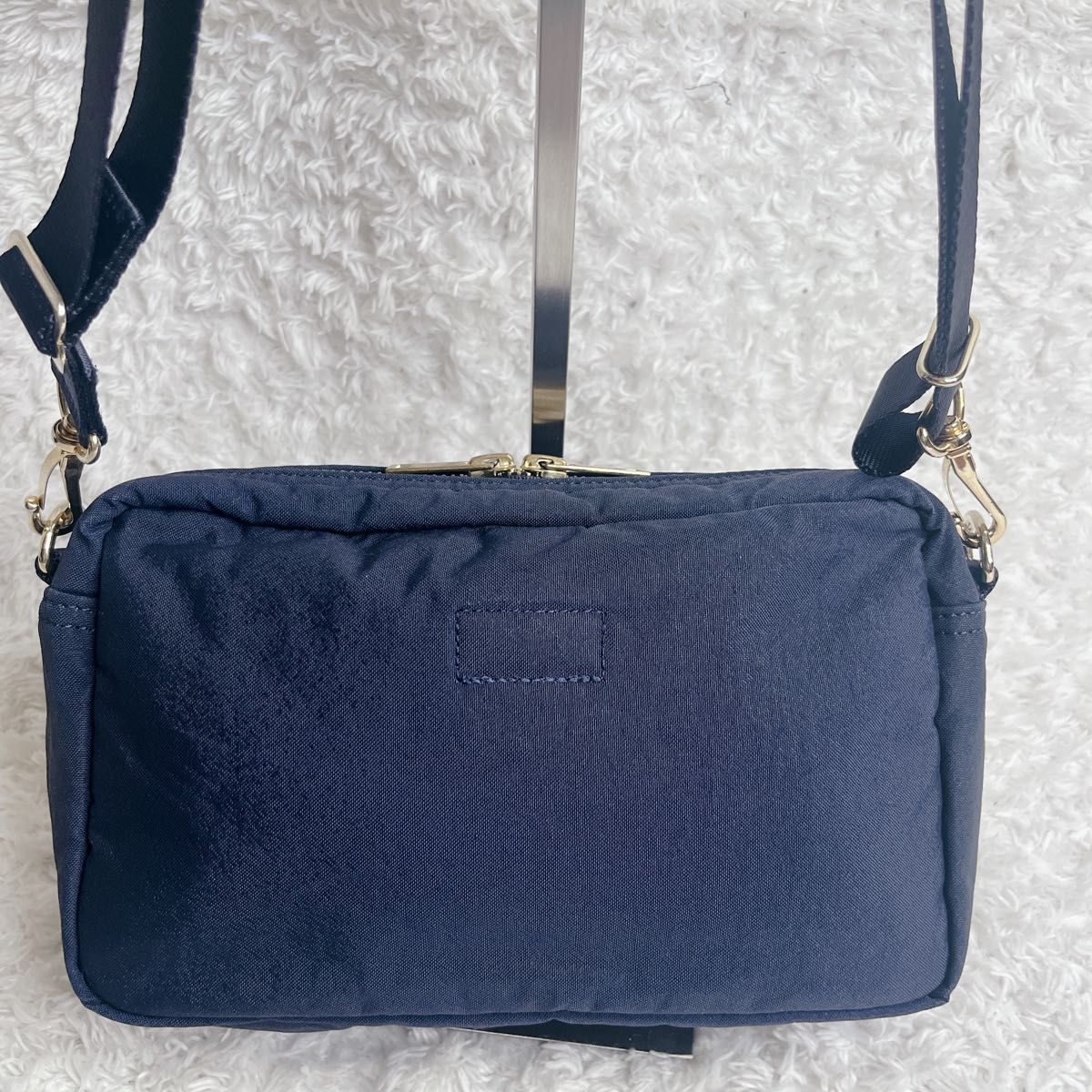 新型 極美品 ポーター ドラフト ショルダーバッグ ネイビー PORTER