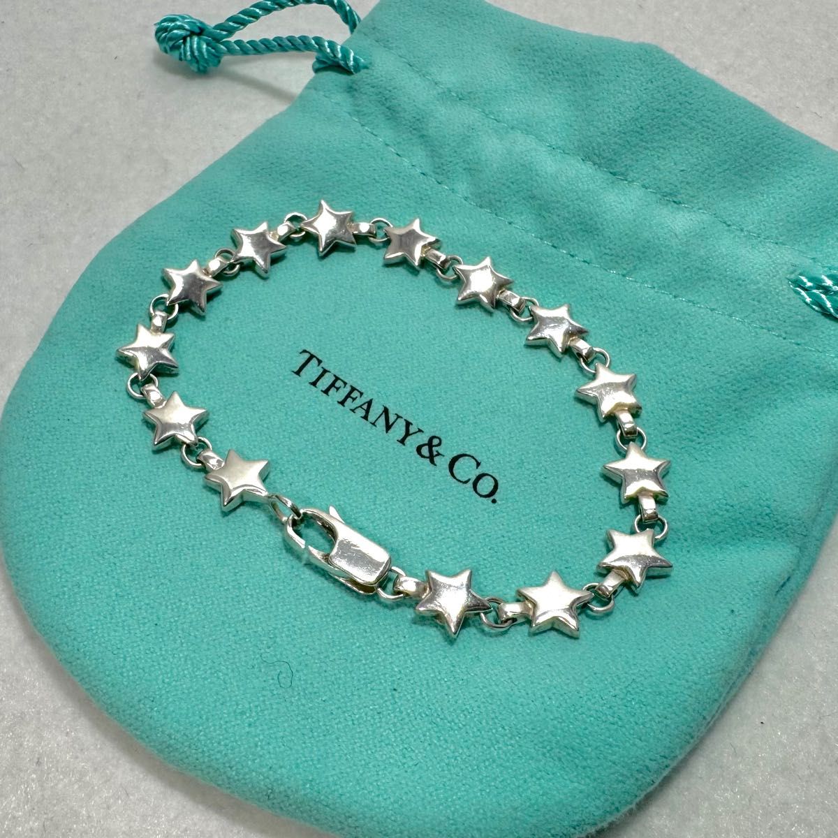 ティファニー TIFFANY パフスター ブレスレット SV925 星 スター