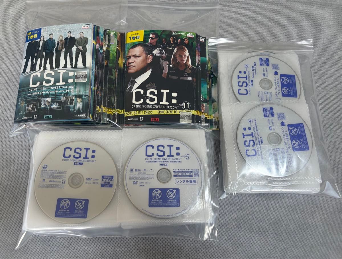 CSI 科学捜査班 シーズン1～15 DVD 全116巻 全巻セット｜Yahoo!フリマ