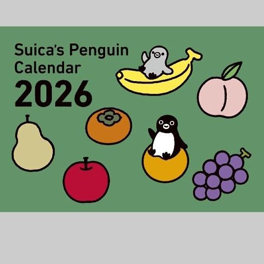 Suica's Penguin Calendar 2026 スイカペンギン カレンダー｜Yahoo