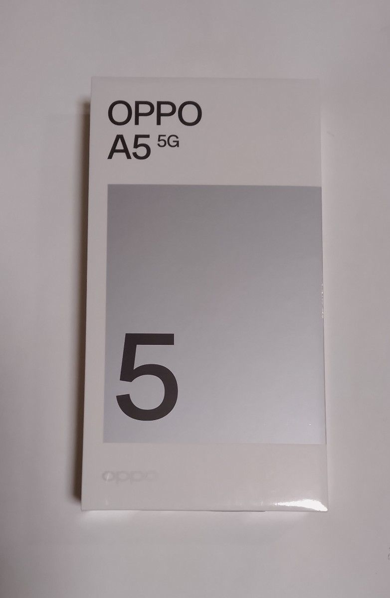 新品未開封 OPPO A5 5G ホワイト｜Yahoo!フリマ（旧PayPayフリマ）