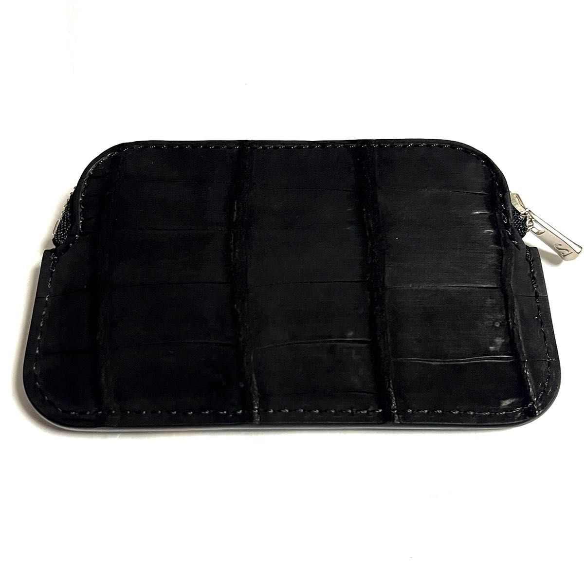 ワイルドスワンズ ヌバッククロコダイル ミナス 黒 WILDSWANS NUBUCK