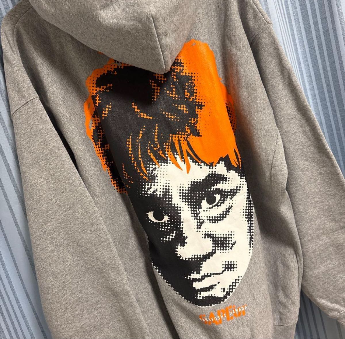 希少 SAPEur × 浜田雅功 パーカー XXL サプール フーディー グレー