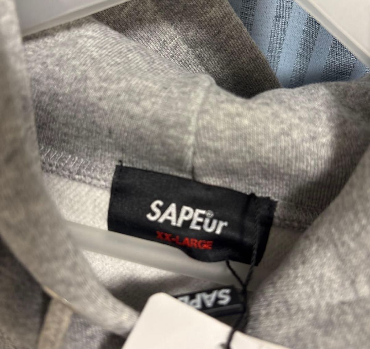 希少 SAPEur × 浜田雅功 パーカー XXL サプール フーディー グレー