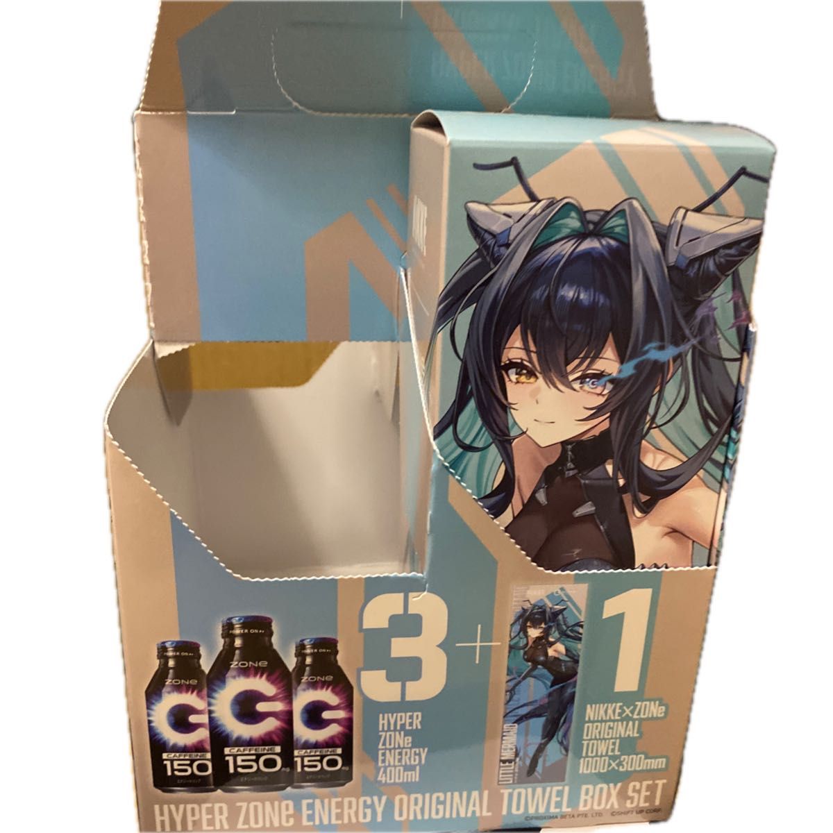 HYPER ZONe ENERGY + NIKKE オリジナルタオル限定パック コンプセット