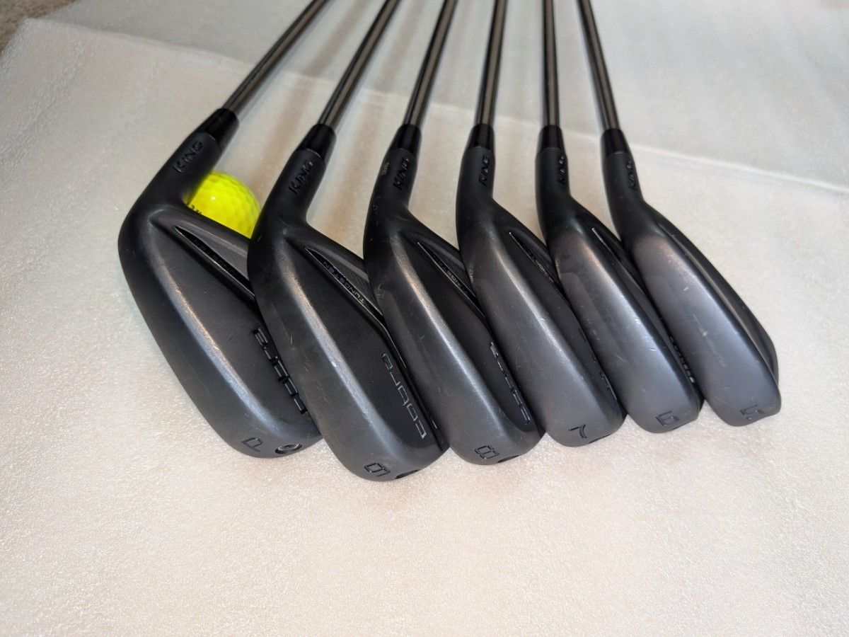 コブラ KING Forged Tec X Black Irons アイアン 6本セット(5-PW