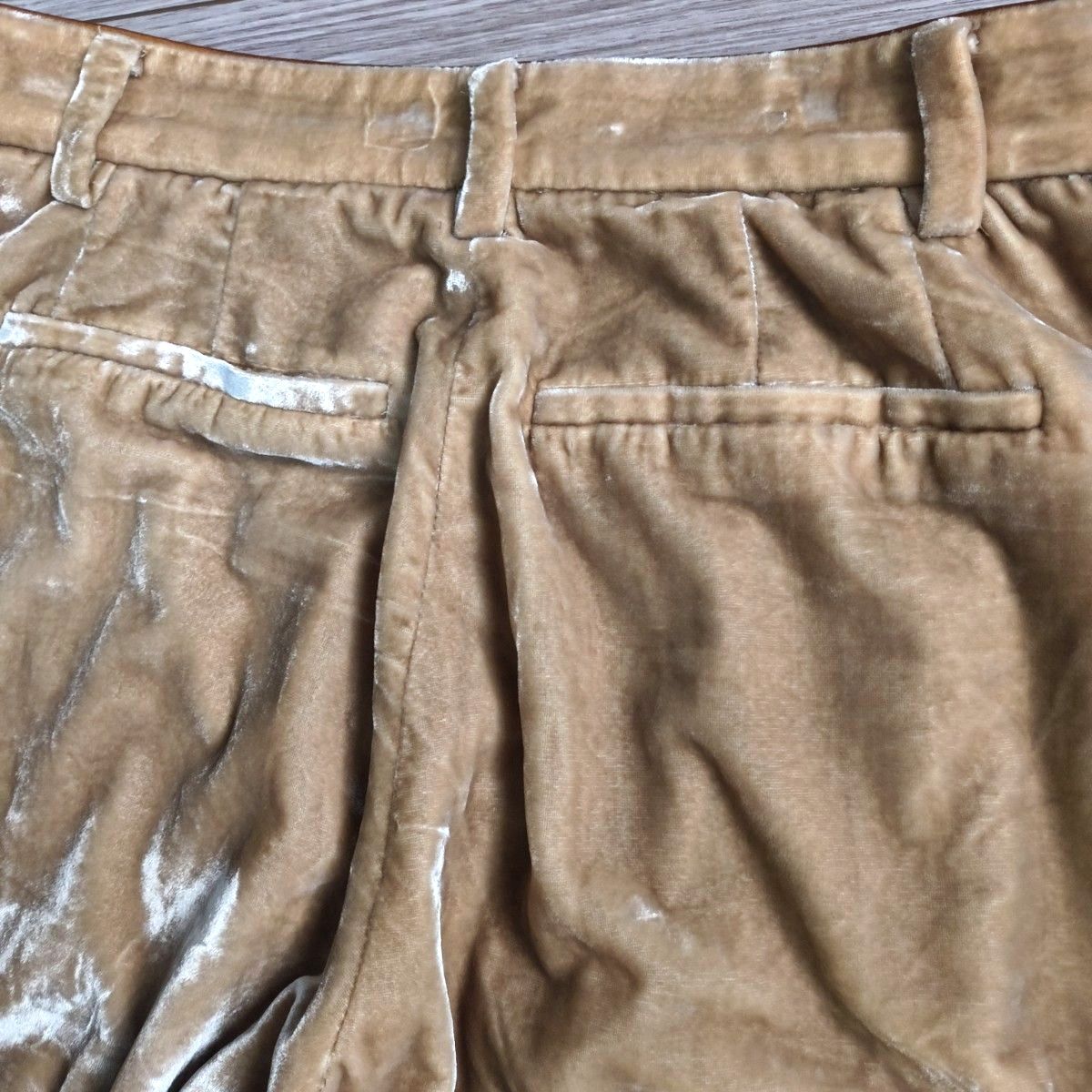 美品】人気コラボ CLANE × 田中みな実 COLOR LINE VELOR PANTS サイズ1