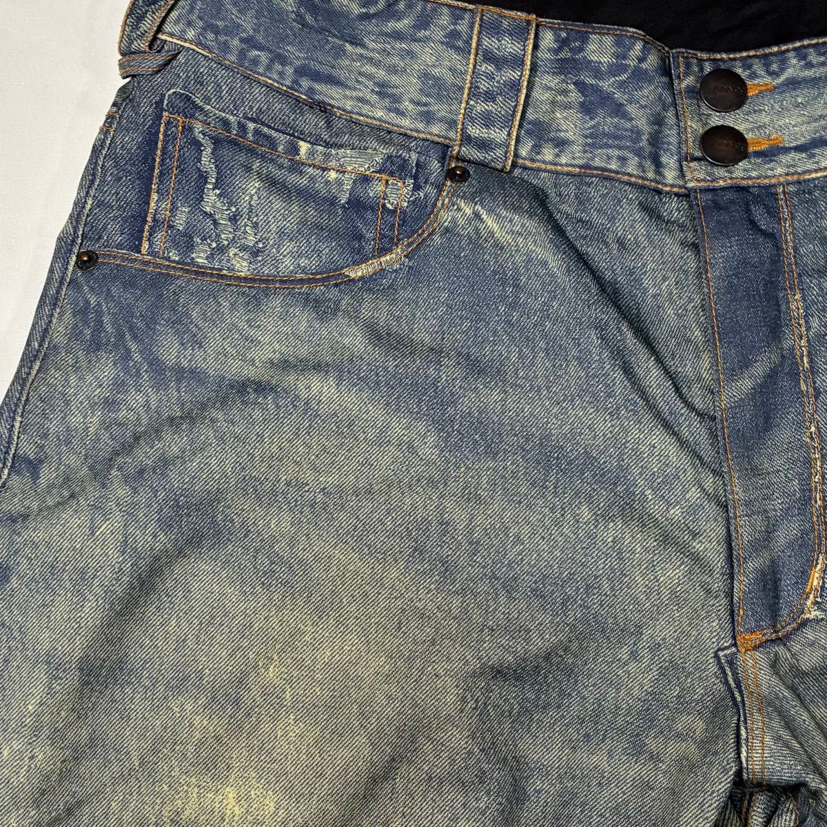 BURTON バートン Analog アナログ スノーボードパンツ ダメージデニム