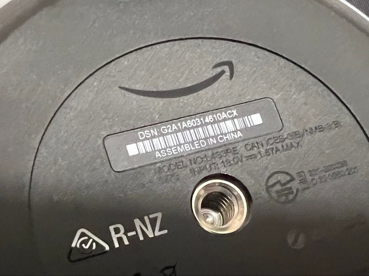 美品／Amazon Echo エコー 第4世代 黒／スマートスピーカーwith Alexa