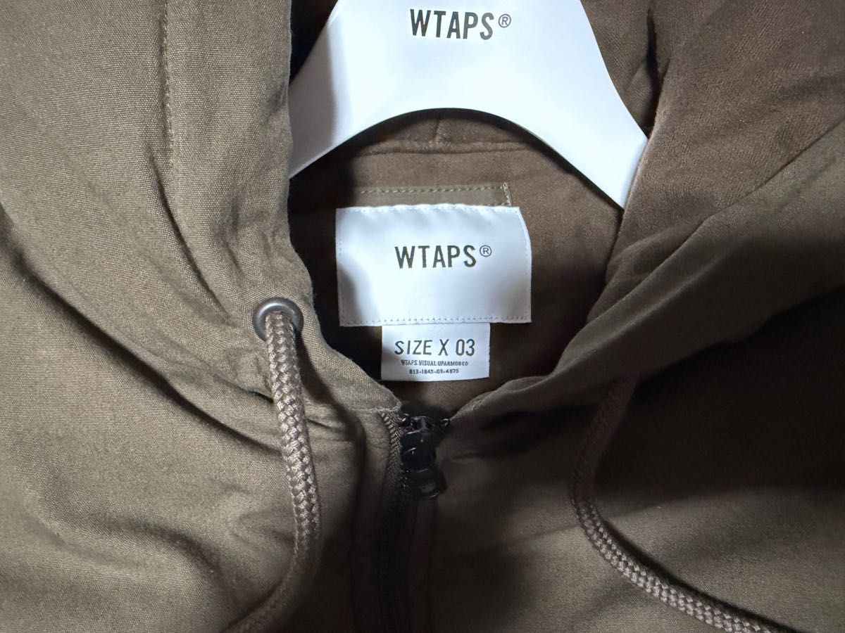 WTAPS 25AW PUFF D00M/JACKET/COTTON WEATHER BROWN L 3｜Yahoo!フリマ