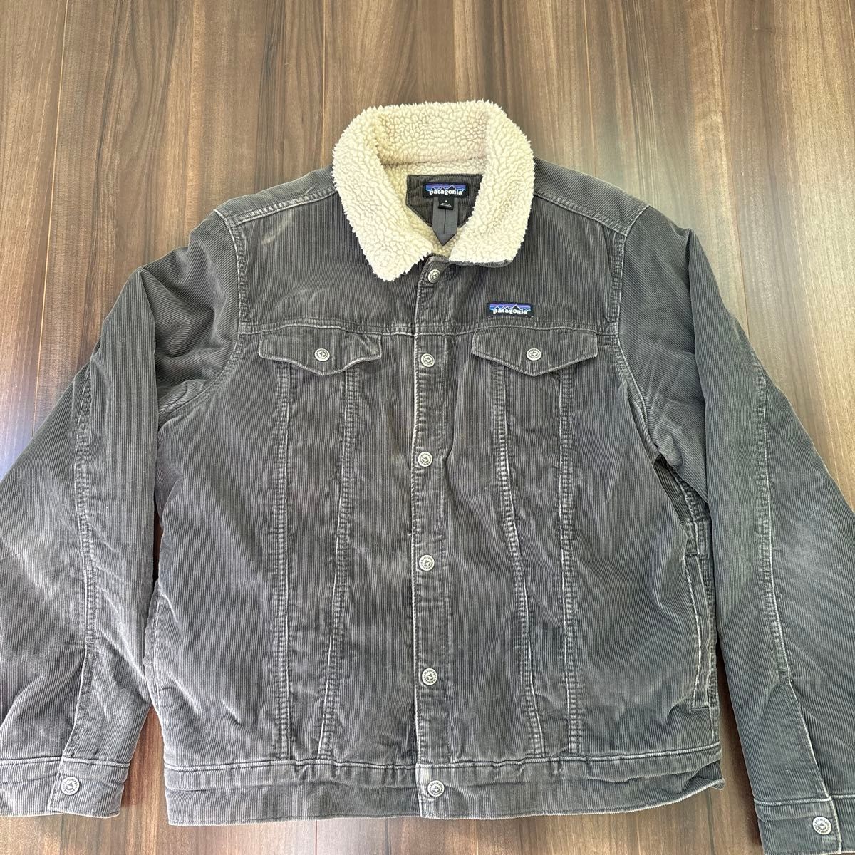 patagonia パタゴニア コーデュロイ ボアジャケット グレー｜Yahoo