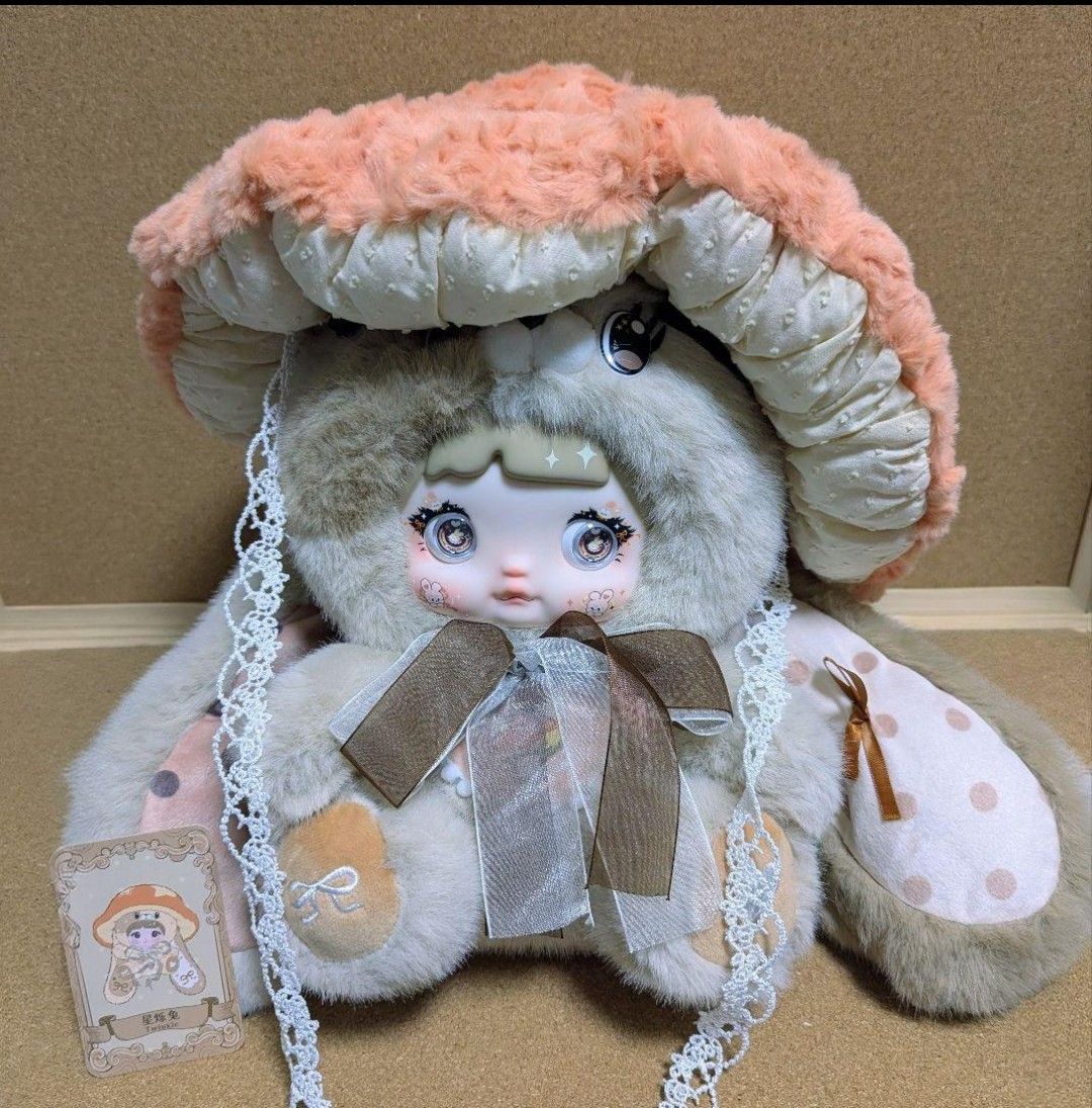 TOPTOY Nommi 400% v2 キノコ帽子シリーズ うさぎ 茶色｜Yahoo!フリマ