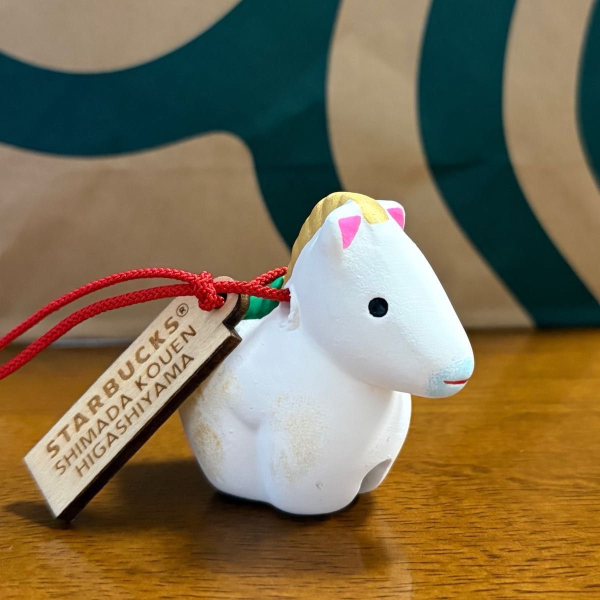 京都祇園限定】スターバックス 福玉 丙午歳干支土鈴 午 縁起物