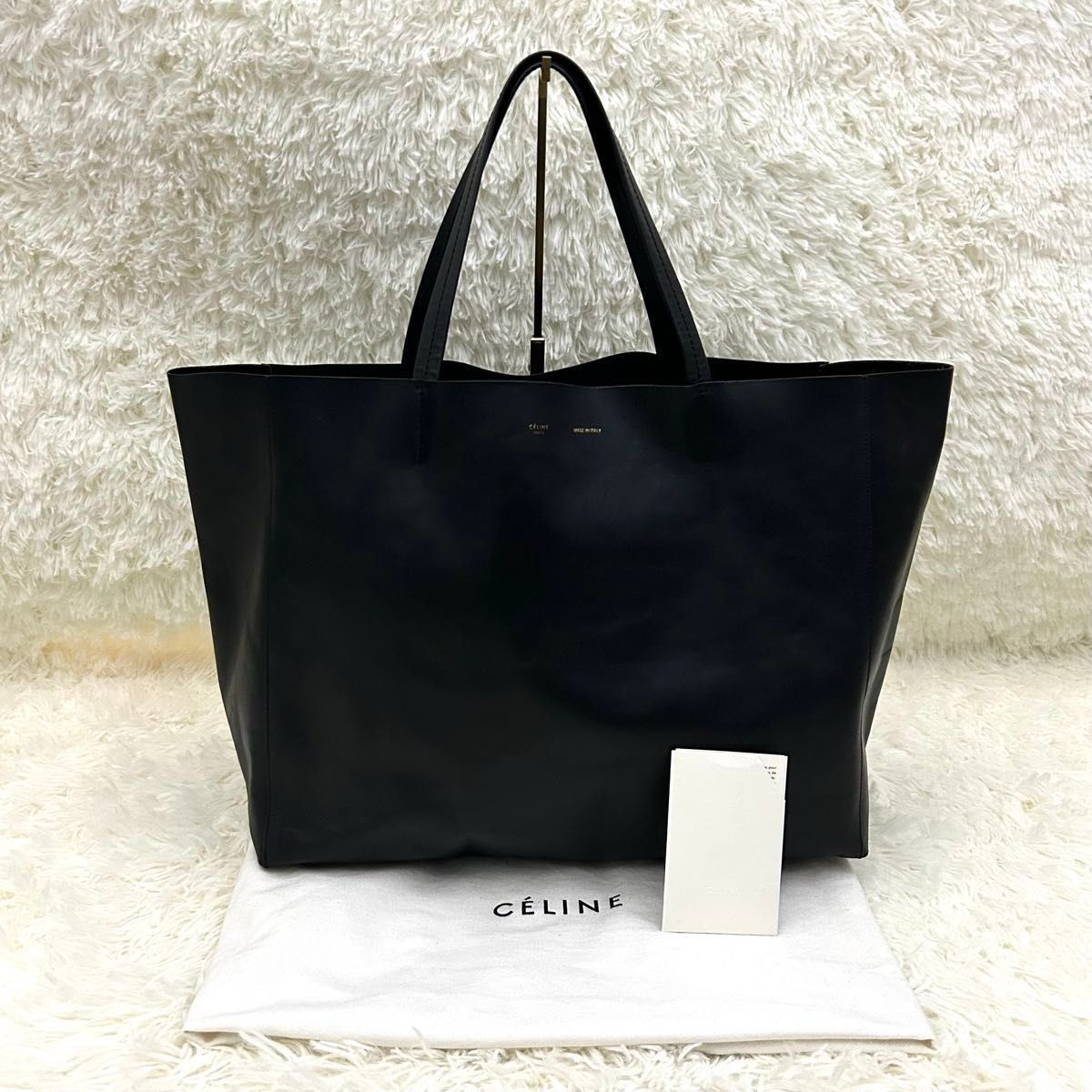 美品】CELINE セリーヌ ホリゾンタルカバ トートバッグ ハンドバッグ