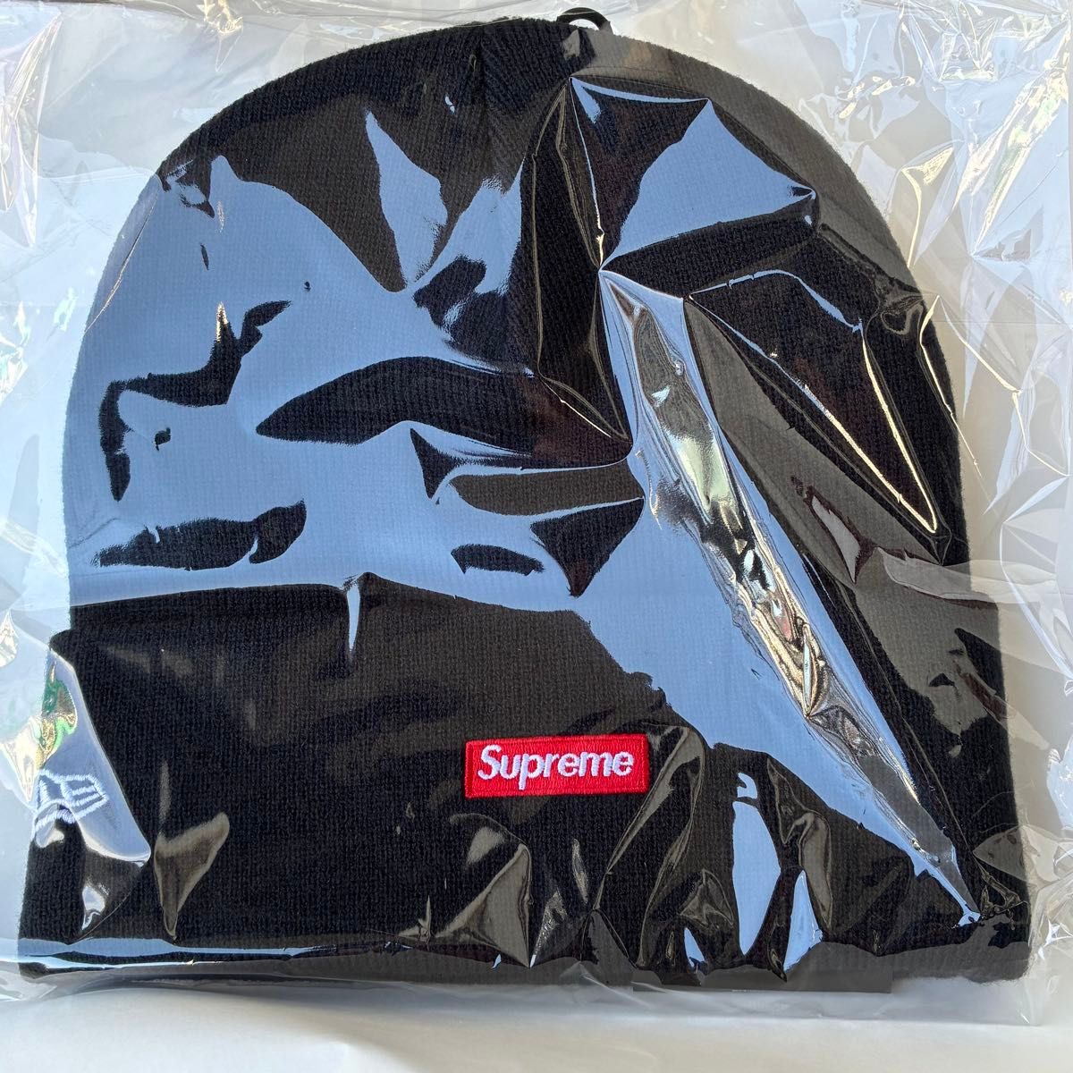 新品／店舗限定 Supreme x New Era Classic Logo Shop Beanie (tokyo