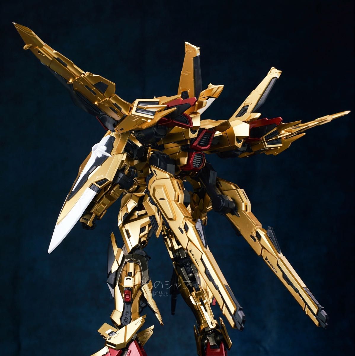 MG1/100 破暁 合金フレーム付き ダブルバックパック 海外製プラモデル