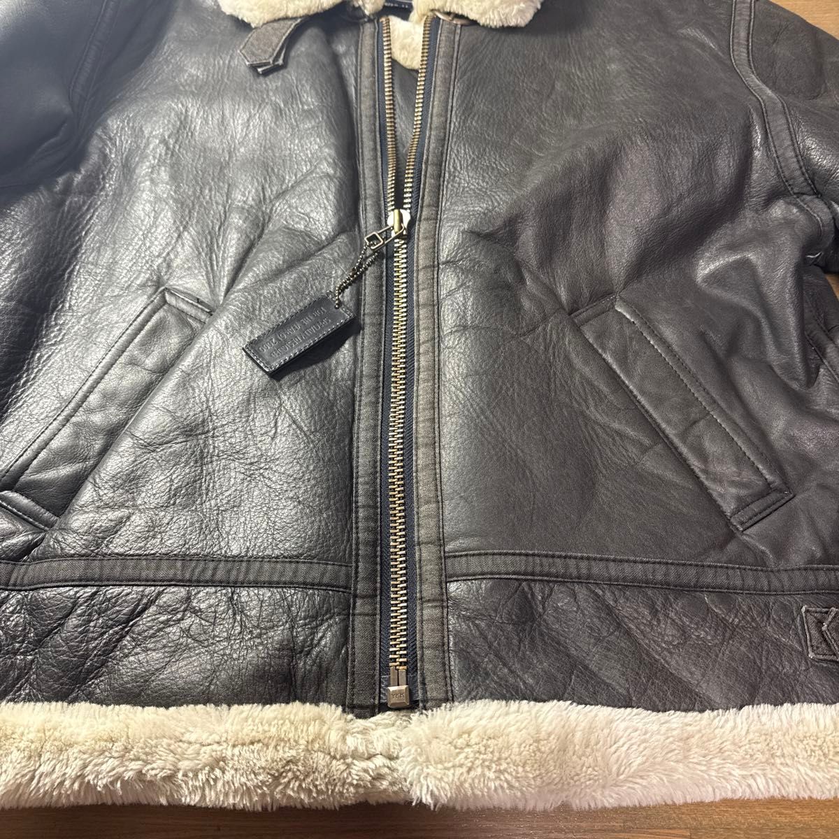 サントリー BOSS 2000年限定B-3フライトジャケット ボスジャン レザー