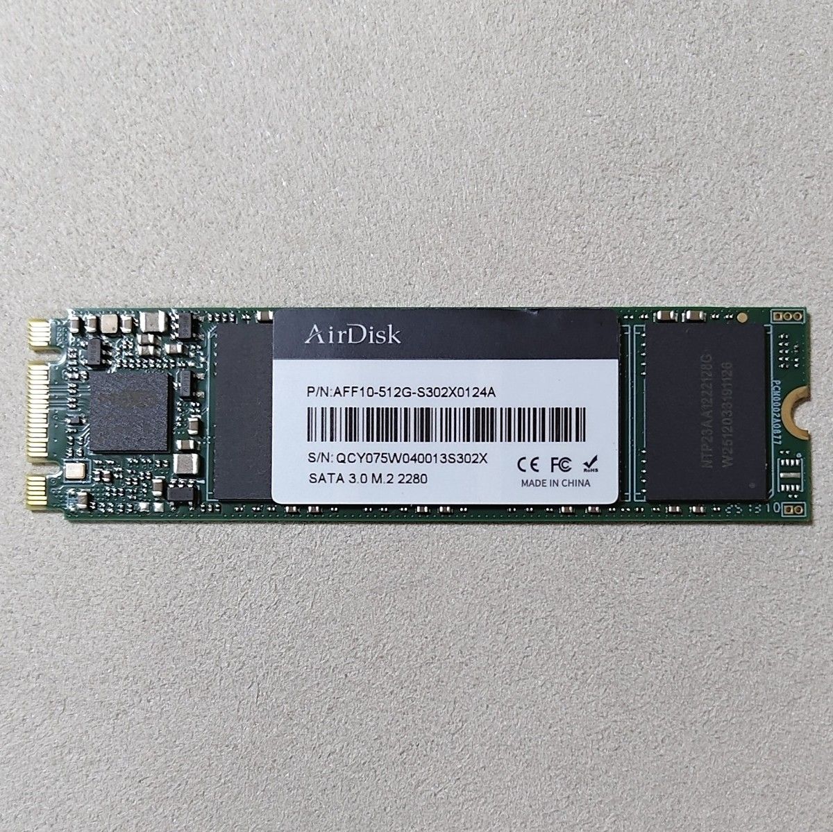 ほぼ新品 AirDisk M 2 SATA SSD 512GB AFF10-512G｜Yahoo!フリマ（旧