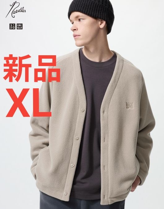 新品 UNIQLO Needles ユニクロ ニードルズ フリースオーバーサイズ