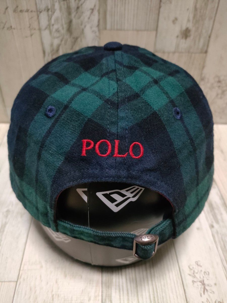 ポロラルフローレン ブラックウォッチ キャップ POLO RALPH LAUREN