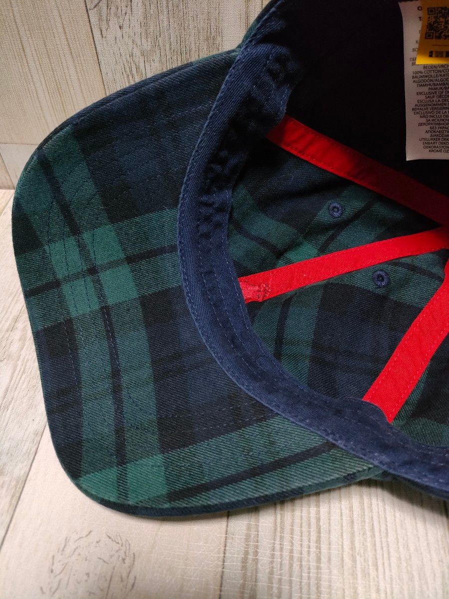 ポロラルフローレン ブラックウォッチ キャップ POLO RALPH LAUREN