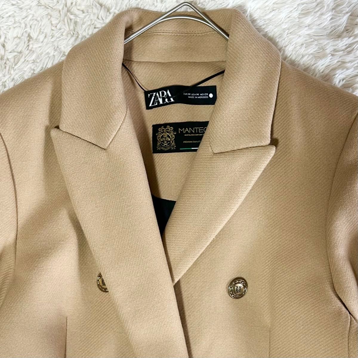 ZARA MANTECO ザラ マンテコ チェスターコート ロングコート ダブル