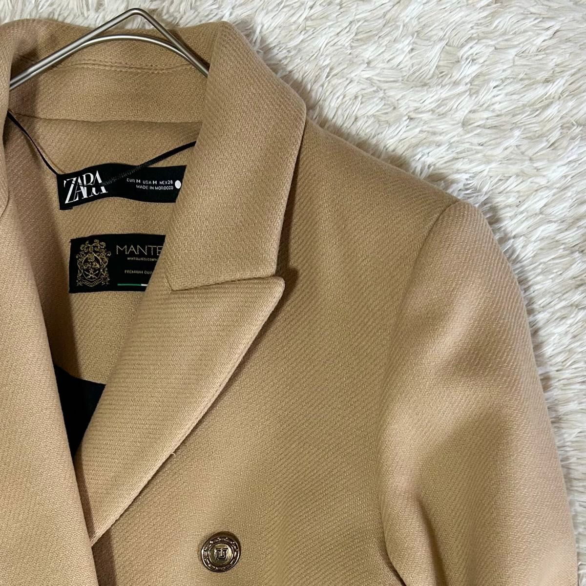 ZARA MANTECO ザラ マンテコ チェスターコート ロングコート ダブル