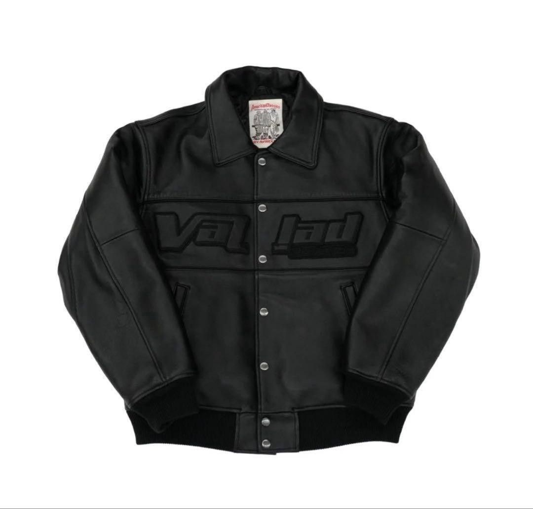 AVIREX VALLAD VARSITY LEATHE JACKET Mサイズ アヴィレックス レザー