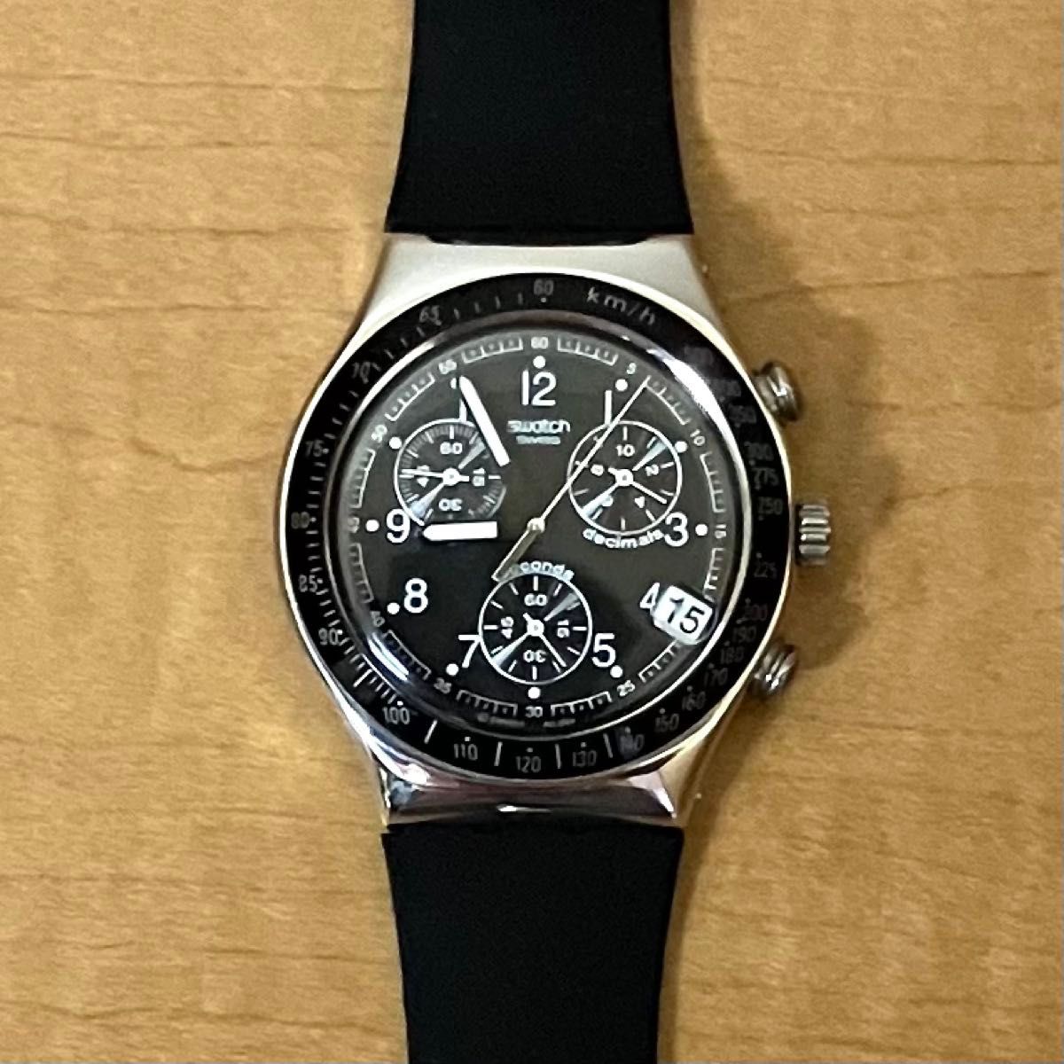 スウォッチ IRONY SWATCH 稼働品 アイロニー クロノグラフ swatch