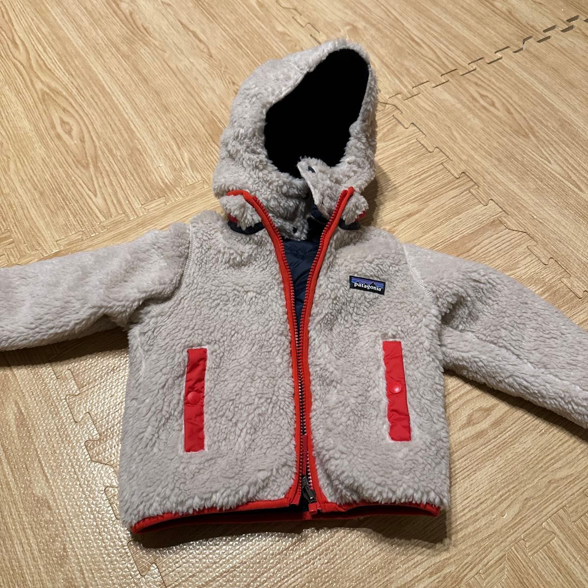 Patagonia パタゴニア ベビー ダウンジャケット リバーシブル ネイビー