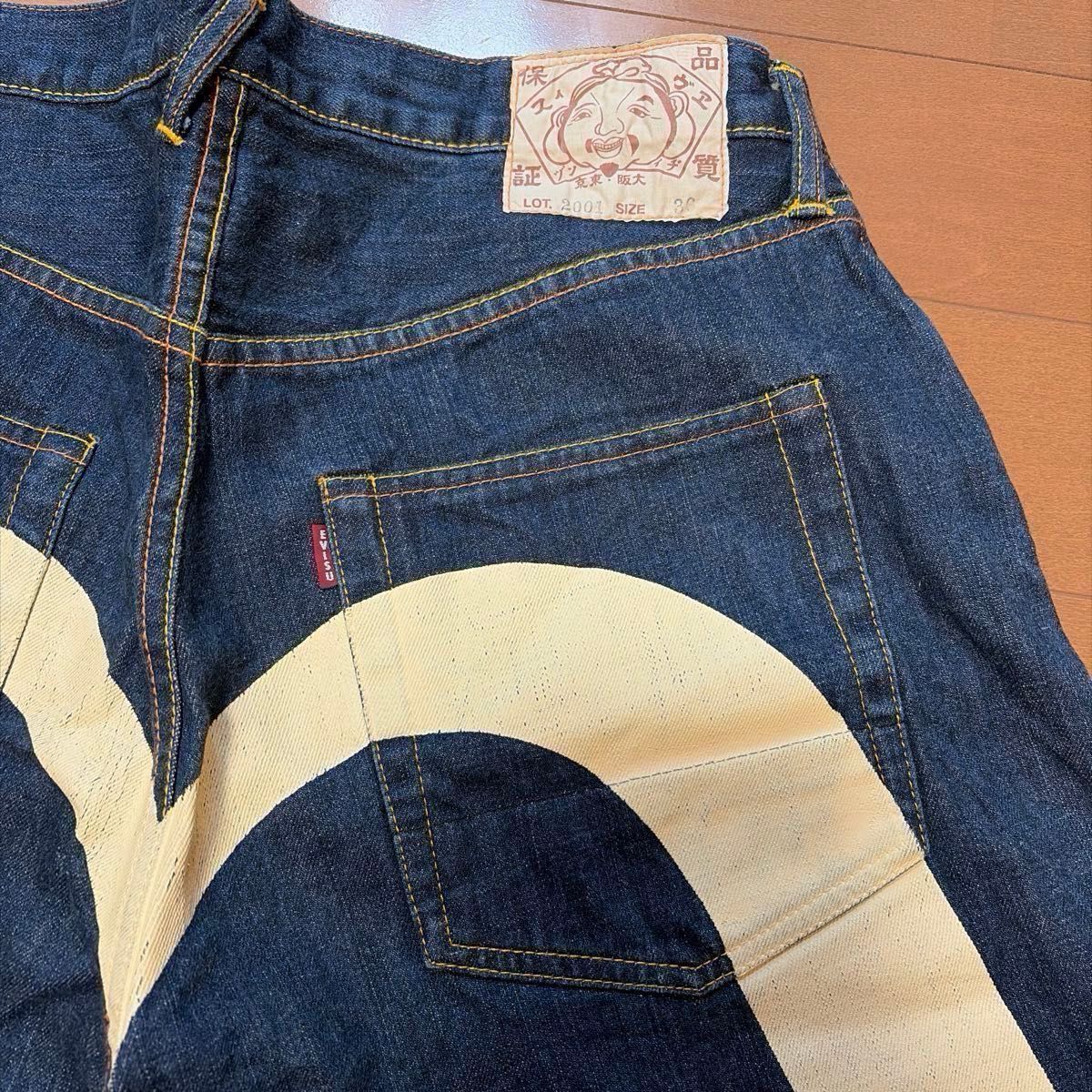 EVISU エヴィス ハーフパンツ ビッグカモメ デニム エビス 大黒｜Yahoo