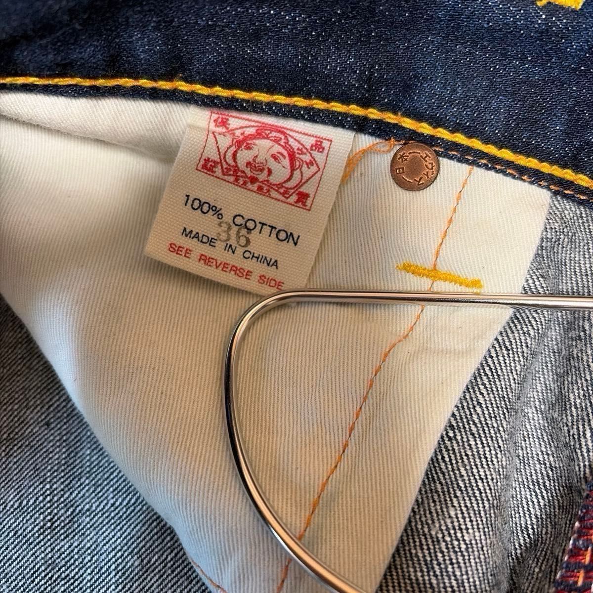 EVISU エヴィス ハーフパンツ ビッグカモメ デニム エビス 大黒｜Yahoo