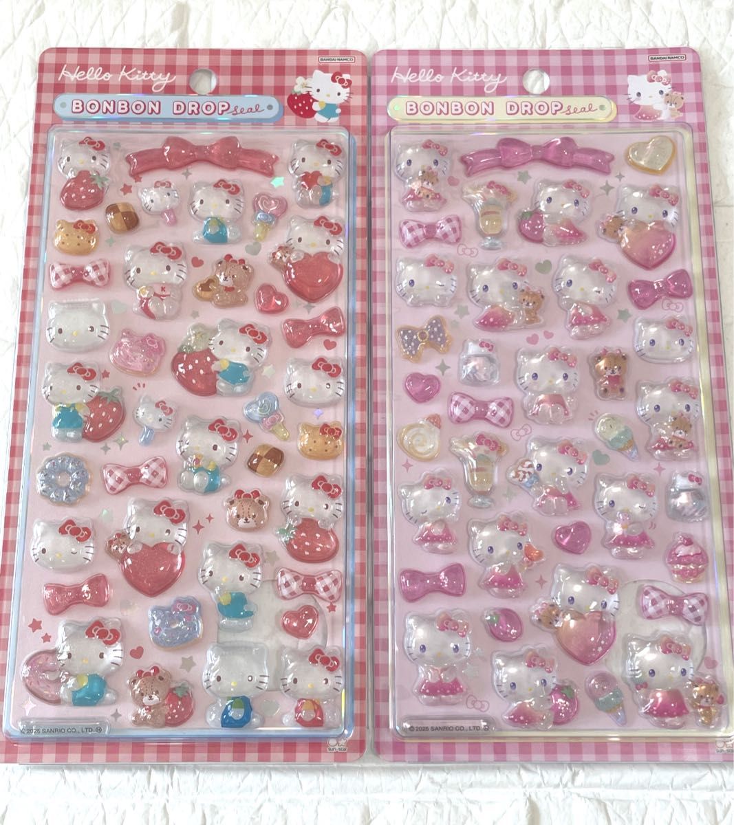 正規品】 サンリオ ボンボンドロップシール サン第二弾 8枚