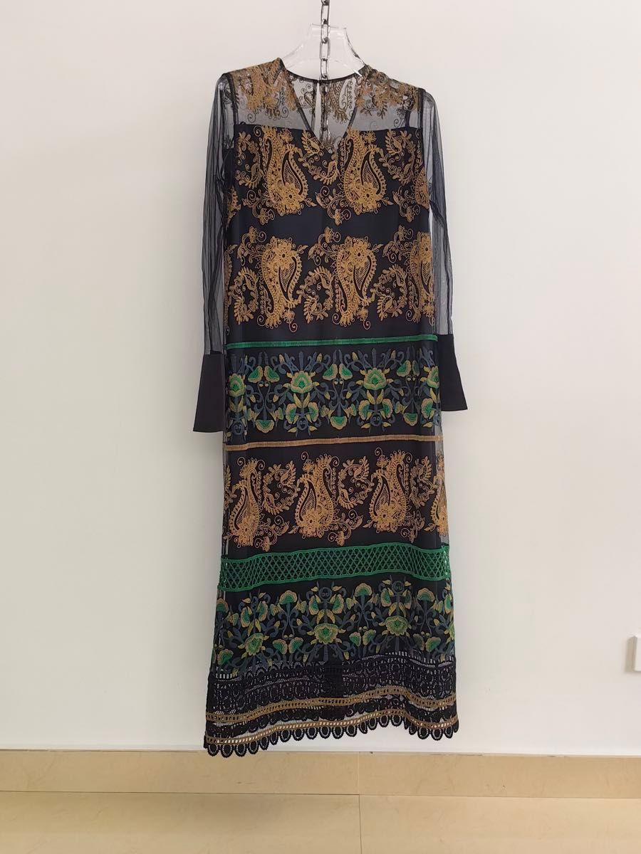 Ameri PAISLEY EMBROIDERY DRESS｜Yahoo!フリマ（旧PayPayフリマ）