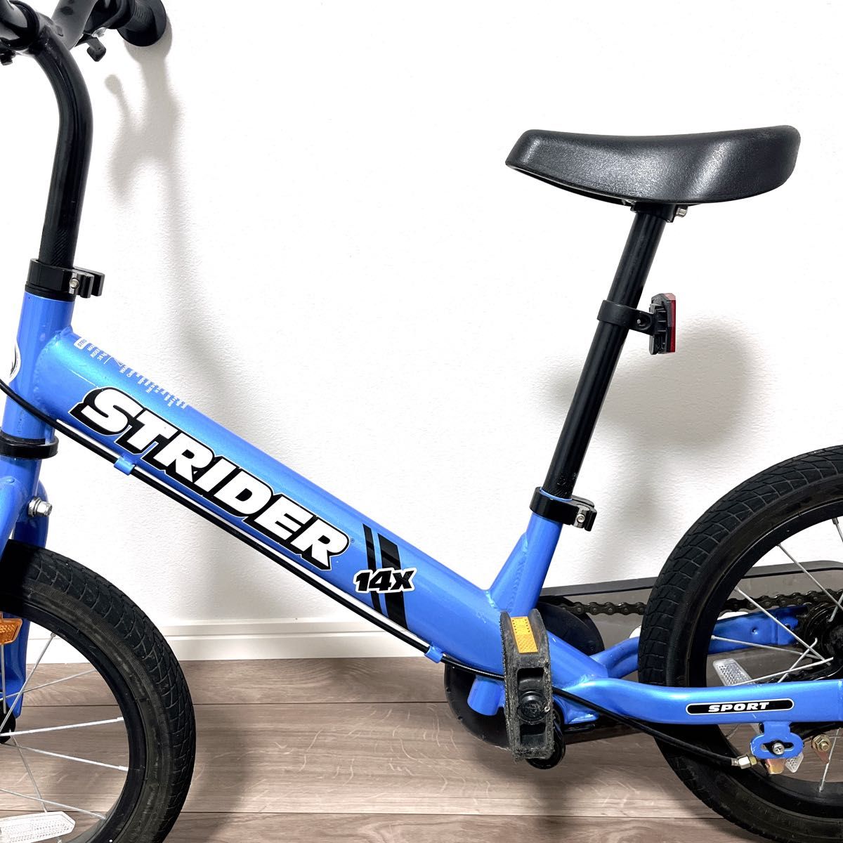 STRIDER 14xストライダー 14X 14インチ スティールブルー 子供用自転車