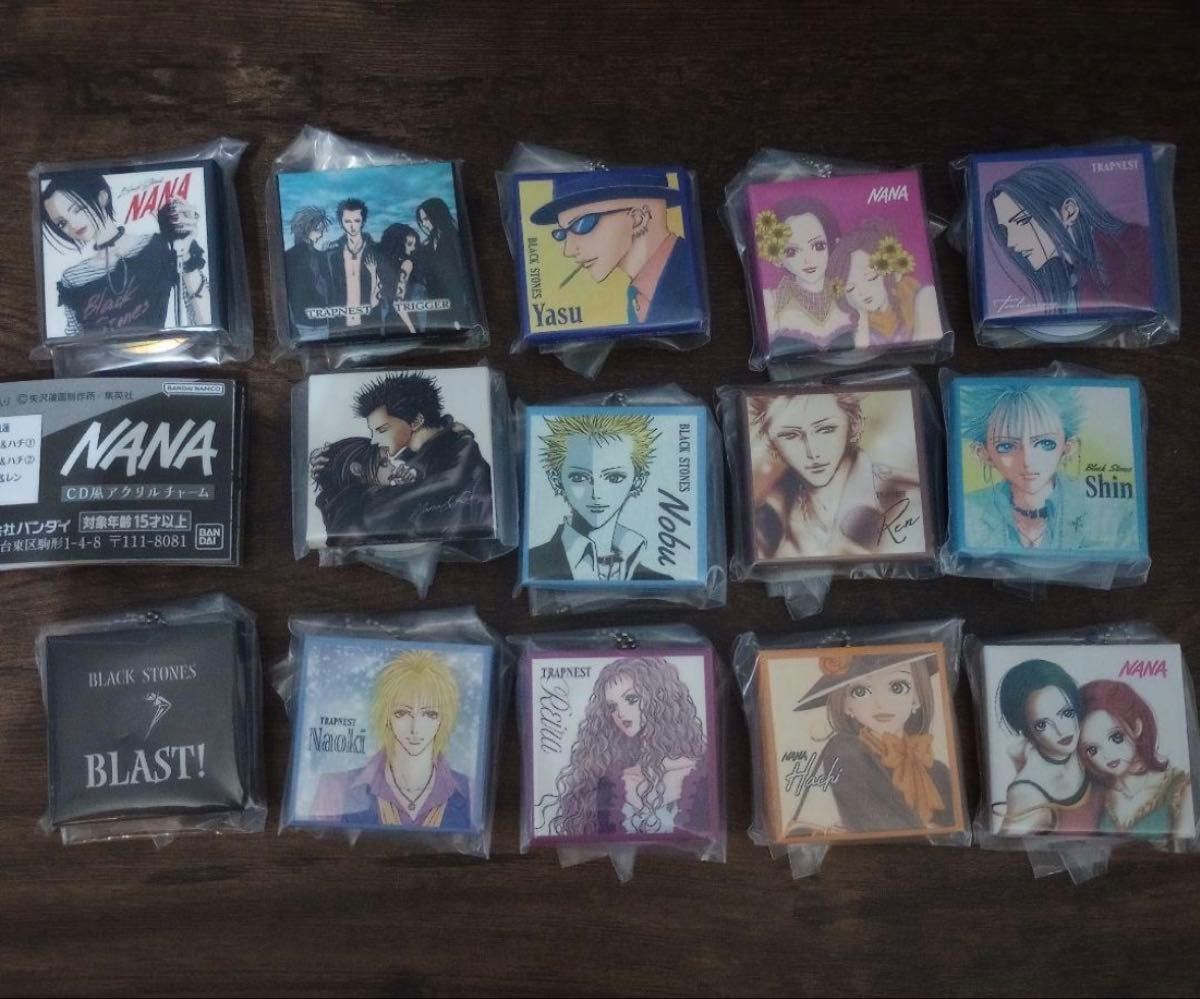 NANA CD風アクリルチャーム 全14種 コンプリート ガチャ｜Yahoo!フリマ