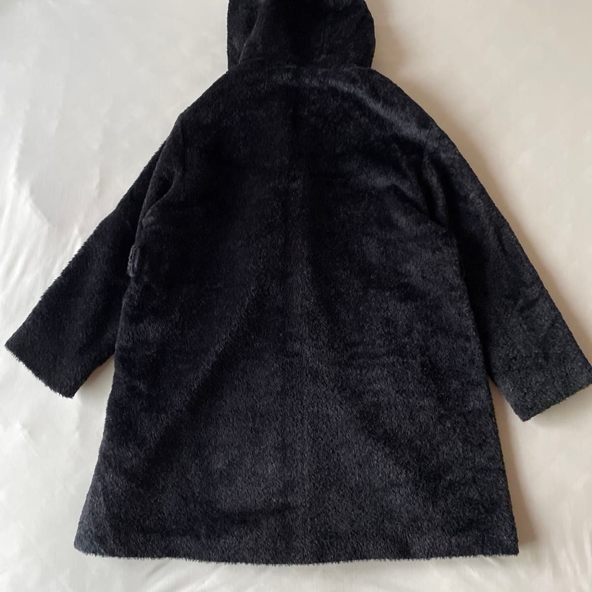 MaxMara STUDIO マックスマーラ アルパカシャギーコート フード