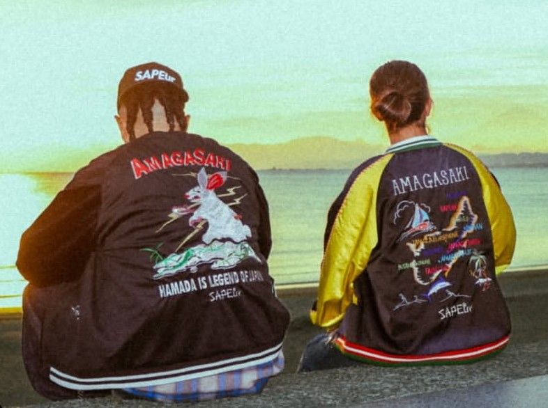 SAPEur/サプール/新品未使用/AMAGASAKI/アマジャン/スカジャン