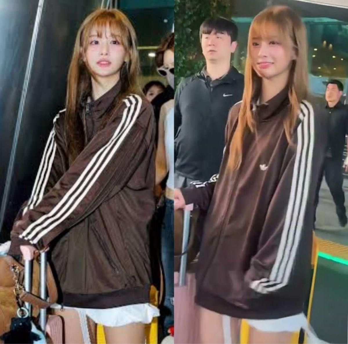 美品】adidas originals ジャージ トラックジャケット ブラウン｜Yahoo