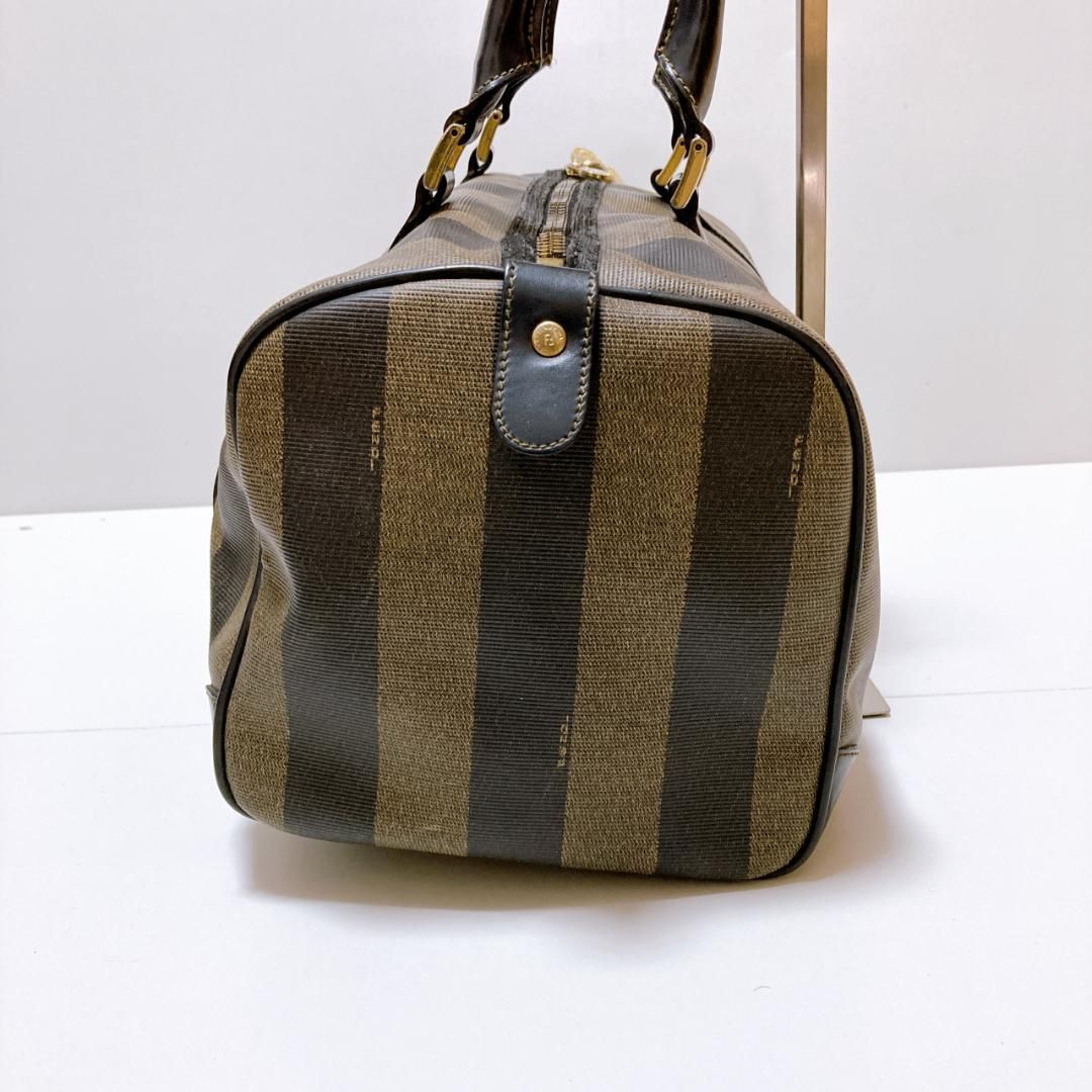 FENDI(フェンディ) ペカン柄 ヴィンテージ ミニボストンバッグ