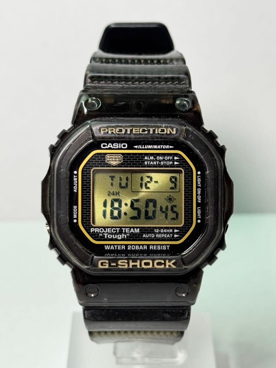 CASIO G-SHOCK DW-5030D 30周年記念モデル カーボンベルト スクリュー