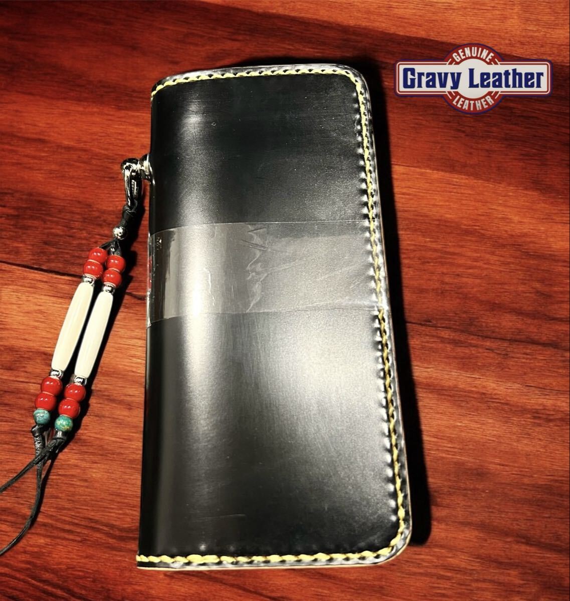 Gravy Leather 新喜皮革コードバン ロングウォレット 馬革 ネイティブ