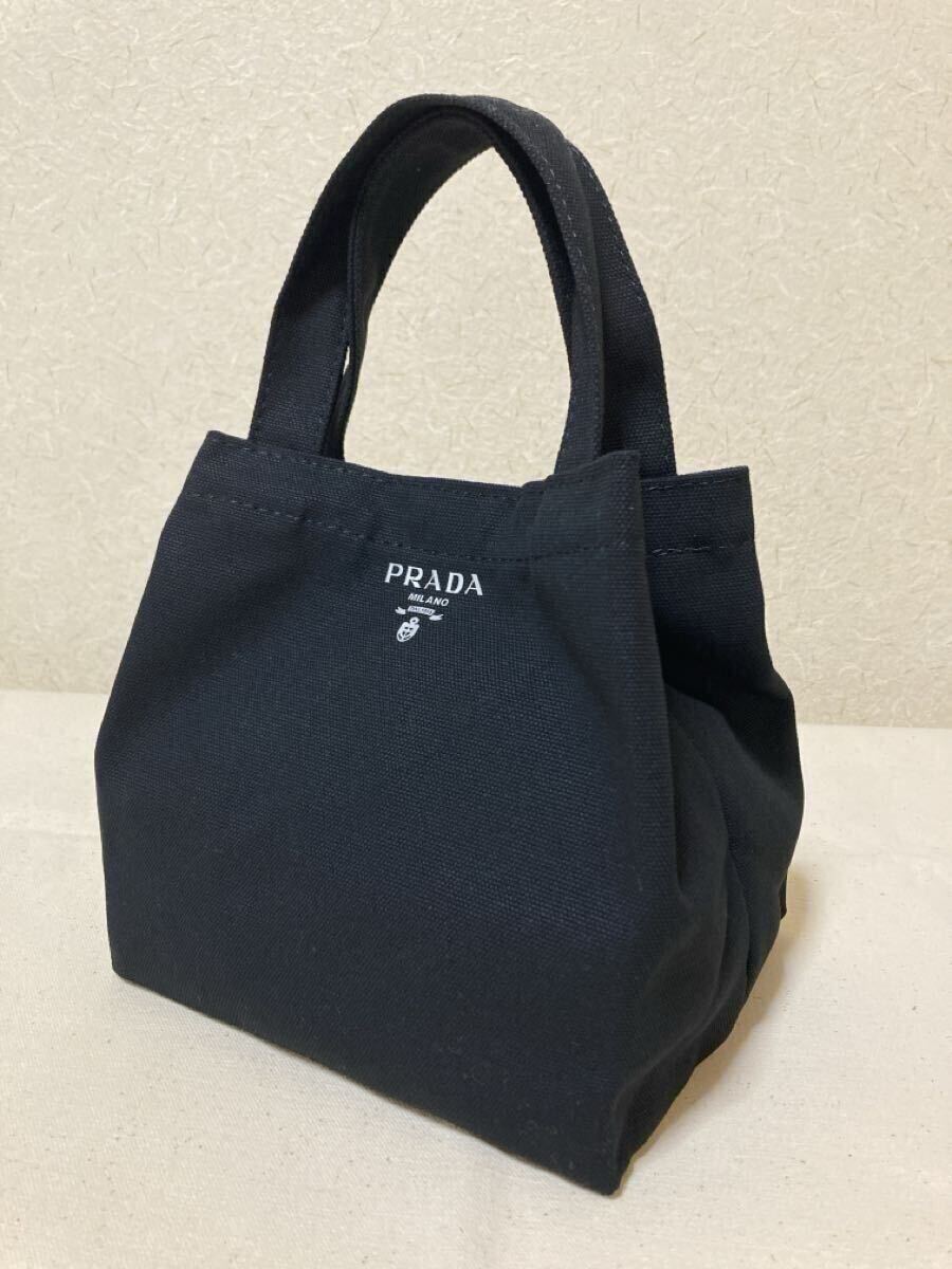 ブラック プラダ PRADA ノベルティ トートバッグ ハンドバッグ ポーチ