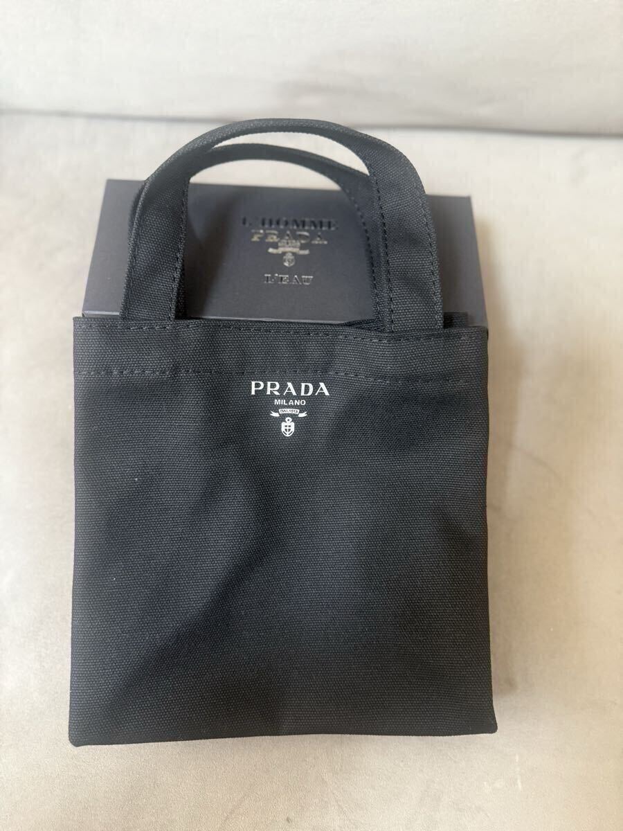 新品PRADAプラダ ノベルティ トートバッグ ブラック｜Yahoo!フリマ（旧