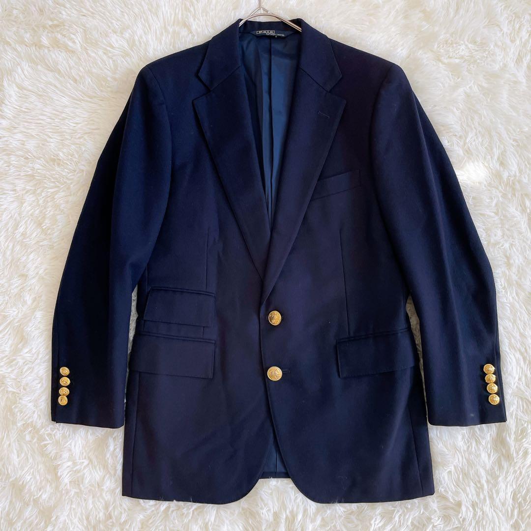 Polo by Ralph Lauren ポロバイラルフローレン 金ボタン テーラード