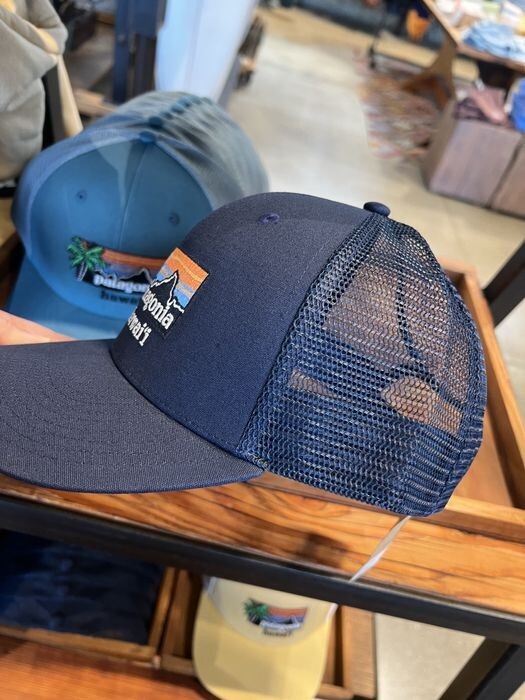 ハワイ限定 #Patagonia #パタゴニア キャップ 帽子 ネイビー色 #Hawaii